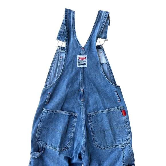 Vintage 90s Ikeda Denim Coveralls Size Small - Picture 5 of 12